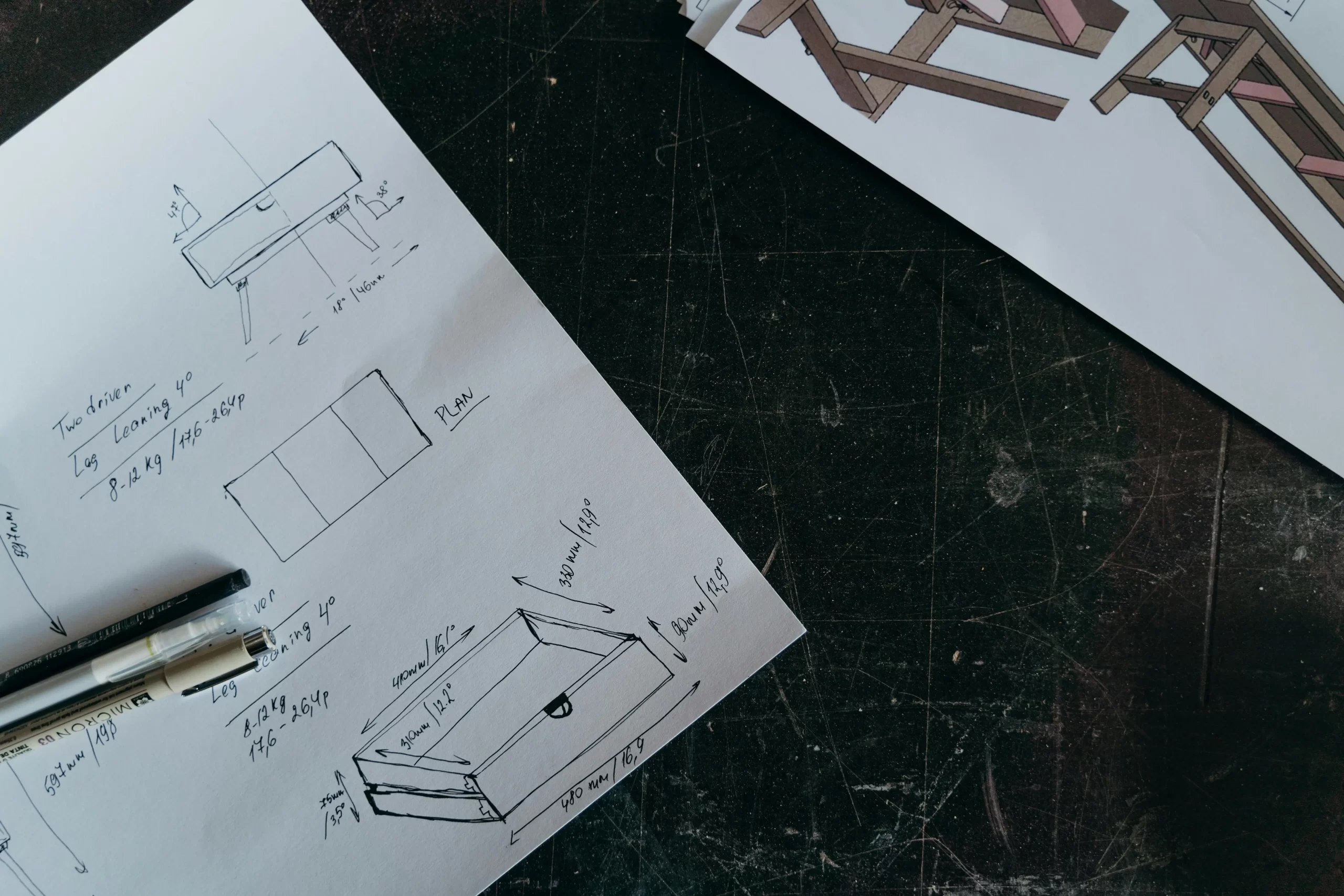 Planos y dibujos técnicos de objetos ejemplos de Modelos de Utilidad